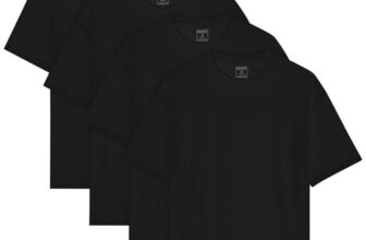 Smart Sir T-Shirt Herren 4 Pack 100% Baumwolle, Kurzarm Einfarbig