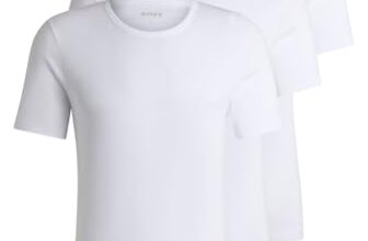 BOSS Herren T-Shirt, Weiß 100, L