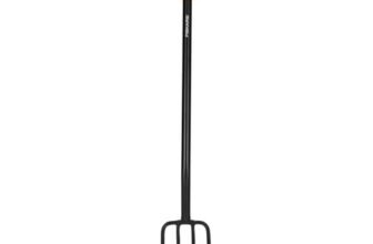 Fiskars Spatengabel für Harte, steinige Böden, Mit 4 Zinken, Länge 120 cm
