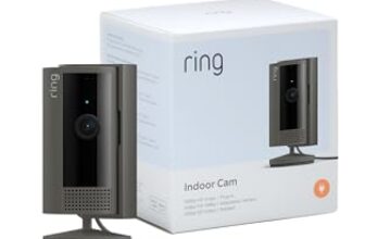 Ring Innenkamera (Indoor Camera 2. Gen.) | Überwachungskamera für den Innenbereich | 1080p-HD-Video, Privatsphäre-Sichtschutz, WLAN, ideal für Haustiere | Mini Sicherheitskamera zur Selbstinstallation
