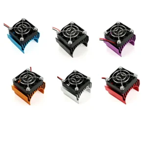 Aluminiumlegierungsmotor-Kühler für Bürsten 540 550 Brushless 3650 3660 3674 RC-Autoteile