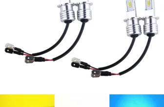 2PCS New Super Bright H3 LED Fog Light Bulbs Conversion Kit 35W 4000LM 6000K High Bright Daytime Auto Light DRL Lamp 12V TSLM1