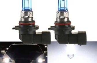 2Pcs 100W 12V 9005/HB3 6000K Xenon Gas Halogen Headlight Lamp Bulbs