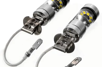 2Pcs 100W H3 LED Fog Light Driving Bulb 12/24V Fog Lamp Headlamp 10000LM White 6000K Car Headlight car accessories