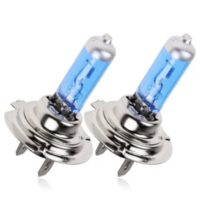2Pcs Car Led H7 6000K Xenon Gas Halogen Headlight Car Headlights Lamp Bulbs 100w 12V Super White HID Effect Look Headlight
