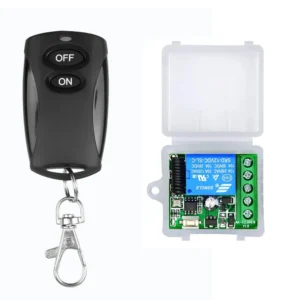 433MHz Wireless Fernbedienung Schalter DC 12V 10A 1CH Relaismodul Empfänger EIN AUS Fernbedienung für Tor LED-Lichter Gl