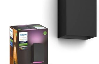 Philips Hue Resonate Außenwandleuchte, Schwarz