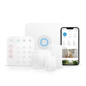 Ring Alarm-Set – S | Alarmanlage für Haus & Wohnung mit WLAN und Sensoren | Alarm-Benachrichtigungen direkt auf dein Smartphone | haustierfreundlich | Funktioniert mit Alexa