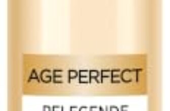 L’Oréal Paris Kollagen Experte Nährende Reinigungscreme, Creme-zu-Schaum-Reiniger für eine sanfte Reinigung und Pflege der Haut, Age Perfect, 150 ml
