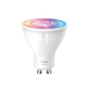 Tapo TP-Link smarte WLAN Glühbirne GU10 L630, Energie sparen, 3.7W Entspricht 50W, Mehrfarbrige dimmbare alexa lampe, smart home zubehör, 16 Mio Farben