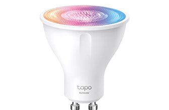 Tapo TP-Link smarte WLAN Glühbirne GU10 L630, Energie sparen, 3.7W Entspricht 50W, Mehrfarbrige dimmbare alexa lampe, smart home zubehör, 16 Mio Farben