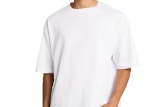 TOM TAILOR Denim Herren Oversize Basic T-Shirt 20000 – White XL