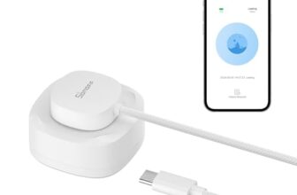 SONOFF SNZB-05P Zigbee Wassermelder + WLDC200 Wassersensor Kabel,Smart Home Wasserwächter,Wassermelder für Küchen,Keller und Badezimmer,Kompatibel mit Alexa und Google Assistant,Erfordert Zigbee Hub