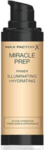 Max Factor Miracle Prep Illuminating & Hydrating Primer, Make-Up Basis, 30 ml