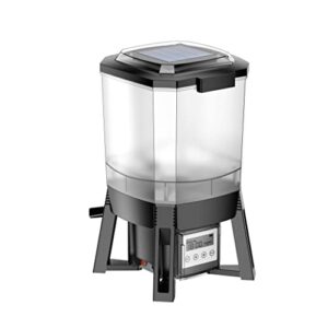 BluFeeder Fischfutterautomat teich – Mit Solar – Automatischer Futterautomat fur Fisch – 6L Futterreservoir