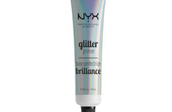 NYX Professional Makeup Basis, Glitter Primer, Fixiergel für losen Glitzer, Lidschatten und Pigment, Langanhaltend