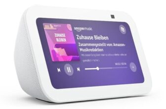 Echo Show 5 (Neueste Generation) | Kompakter smarter Touchscreen zum Steuern deines Smart Homes und mehr | Weiß, mit Alexa+ Early Access