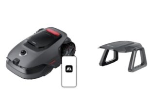 MOVA LiDAX Ultra 800 Mähroboter mit Garage, Empf. 800 m², ohne RTK & automatische Kartenerstellung per 3D-LiDAR mit 360° & AI Vision, 5 cm Kantenschnitt, effiziente Wegeplanung in U-Form