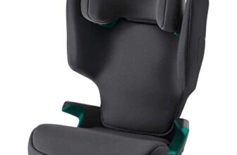 Britax Römer Kindersitz ADVENTURE PLUS 2, für Kinder von 100-150 cm (i-Size), 3, 5-12 Jahre, Midnight Grey