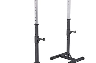 GORILLA SPORTS® Squat Rack Hantelständer verstellbar Stahl bis 500 kg