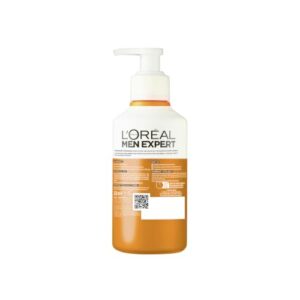 L’Oréal Men Expert belebende & sanfte Gesichtsreinigung für Männer, Waschgel für müde aussehende Männerhaut, Herren Cleanser für das Gesicht mit Vitamin C und Ceramiden, Hydra Energy 260 ml