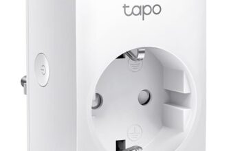 TP-Link Tapo P100 WLAN Smart Steckdose, Smart Home WiFi Steckdose, Alexa Zubehör, funktioniert mit Alexa, Google Home, App gesteuert, Sprachsteuerung, Fernzugriff, Kein Hub notwendig, Mini, Weiß