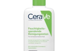 CeraVe Feuchtigkeitsspendendes Reinigungsmittel, für normale bis trockene Haut, 236 ml