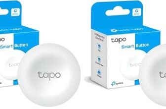 Tapo S200B – Intelligente Taste, benutzerdefinierte Aktionen, intelligente Gerätesteuerung, EIN-klick-Aktivierung, Lange Akkulaufzeit, Hub H100 erforderlich, Weiß (Packung mit 2)