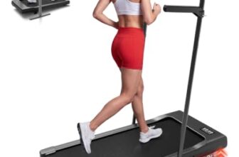 Superun Walking Pad mit Steigung 6%, Laufband mit App Erlebnis vor Ort