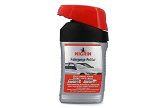 NIGRIN Reinigungs-Politur, glättet, reinigt und poliert mit Mikro-Schleifpartikeln, farbauffrischend, 300 ml, beige