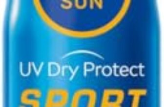 NIVEA SUN UV Dry Protect Sport Erfrischendes Sonnenspray, LSF 50, 200 ml