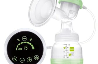 MAM 2in1 Milchpumpe, manuell & elektrisch, inkl. Flasche