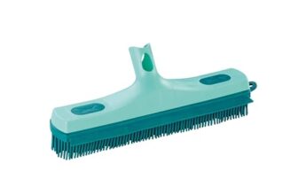 Leifheit Gummibesen Click System, 3-in-1 Supraborsten Aufsatz