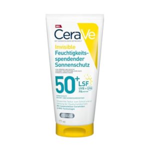 CeraVe Invisible Sonnenschutz LSF 50+ für Gesicht & Körper, 177 ml