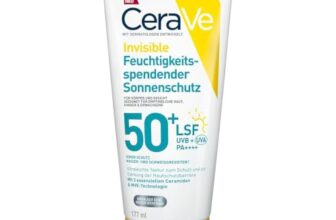 CeraVe Invisible Sonnenschutz LSF 50+ für Gesicht & Körper, 177 ml