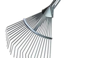 Garten Gerät Harke Rasen Boden Erde Rechen Metall Zinken Gartenrechen mit und ohne Holz Stiel (Rechen verzinkt verstellbar ohne Stiel)