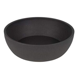 District 70-5344 – Bamboo Hundenapf – Dunkelgrau – Medium: 17, 5 x 17, 5 x 5, 8 cm (1.000 ml)