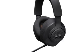 JBL Quantum 360 Kabellose Over-Ear Gaming-Kopfhörer, Schwarz