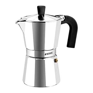 Monix Vitro Express | 6-Tassen-Kaffeemaschine aus Aluminium