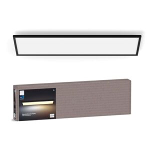 Philips Hue Aurelle LED Panelleuchte, 120 x 30 cm, Schwarz