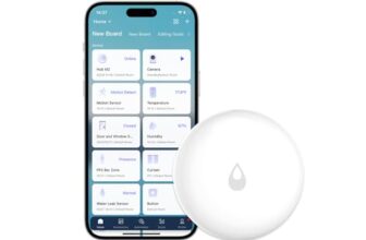 Aqara Zigbee Wassermelder Drahtloser Flutdetektor für Smart Home