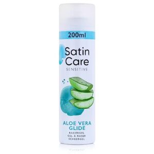 Gillette Venus Satin Care Rasiergel Empfindliche Haut, 200 ml