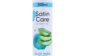 Gillette Venus Satin Care Rasiergel Empfindliche Haut, 200 ml