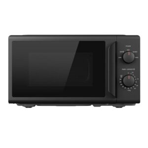 Comfee CMO-MP012ND(BK) Mikrowelle 20L, 700W, 5 Leistungsstufen, Drehteller, Auftaufunktion, Freistehend, Schwarz