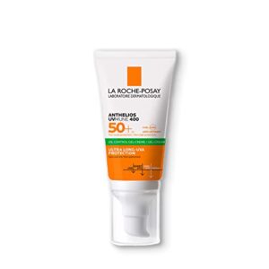La Roche-Posay Anthelios UV Mune 400 Oil Control Gel-Creme LSF 50+ für empfindliche Haut, 50 ml Creme
