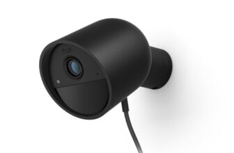 Philips Hue Secure Überwachungskamera, Kabelgebunden, Schwarz