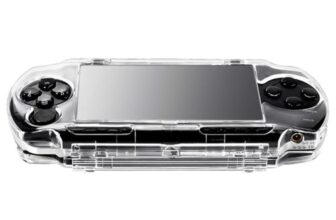 OSTENT Schutzhülle, transparent, Reisehülle, Hardcoverhülle, Gehäuse, kompatibel für Sony PSP 1000 Spielekonsole