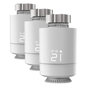 Hama Smartes Heizkörperthermostat (Erweiterung für Heizungssteuerung WLAN, Smart Home Heizungsregler für alle Ventile, programmierbarer Heizungsthermostat, individuell heizen per App, Energie sparen)