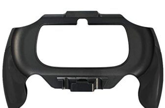 OSTENT Flexible Joypad-Halterung, Handgriff für Sony PlayStation PS Vita PSV PCH-2000 – Farbe Schwarz