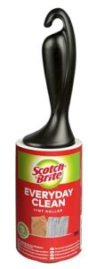 Scotch-Brite Everyday Clean Fusselroller, 1 Rolle 30 Blatt 4,55 m – Fusselrolle für Kleidung und Möbel gegen Fussel oder Tierhaare, Roller ist wiederverwendbar